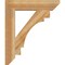 Ekena Millwork Merced Slat Rough Sawn Bracket, Western Red Cedar, 4"W x 22"D x 26"H BKT04X22X26MRC06RWR - alternate 4
